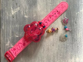 Polly Pocket Carnival Queen Wrist Watch Vintage Rare Figure Accessories Bracelet
