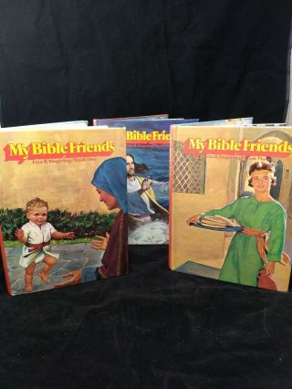 Vintage My Bible Friends Volumes 1,  2,  3,  5