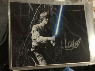 Mark Hamill (luke Skywalker) Autographed 8×10 Photo Star Wars Force Last Jedi 3
