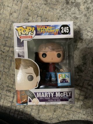 Marty Mcfly Funko Pop Fun Exclusive