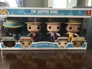 Funko Pop Disney The Dapper Dans 4 Pack D23 Expo 2019 Le Exclusive