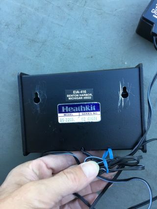 Heath 2203 Digital Line Voltage Monitor Heathkit 3
