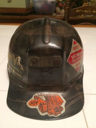 Vintage Msa Comfo Cap Low Vein Coal Miners Mining Hat Saftey Helmet