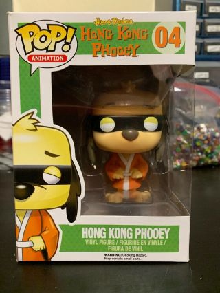 Funko Pop Hong Kong Phooey 04 W/protector Hanna Barbera
