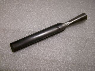 Vintage D R Barton 1832 1 1/4 " Gouge Socket Chisel 11 " Long No Handle