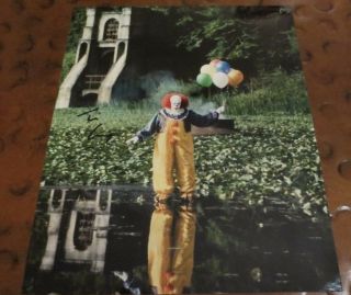 Tim Curry As Pennywise The Clown Signed Autographed Photo Stephen King It