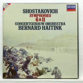 Haitink - Shostakovich Symphonies 6 & 11 Decca Digital 411 939 - 1 2xlps Box