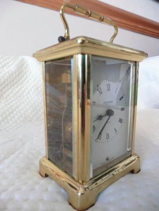 French ‘duverdrey & Bloquel’ Bayard 8 Day Carriage Clock Spares Or Repairs