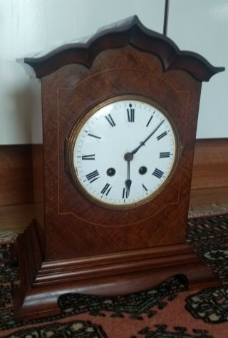 A Rare Antique Samuel De Marti French Mantel Clock For Restoration
