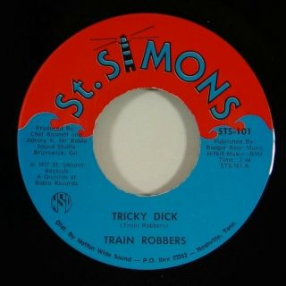 Train Robbers " Tricky Dick " Sweet Soul/funk 45 St.  Simons Mp3