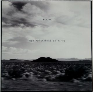 R.  E.  M.  " Adventures In Hi - Fi " Us 1996 Indy Rock 2lp W/poster Flat