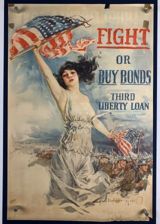 Liberty Loan World War 1 Poster (good, ) 