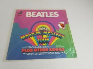 The Beatles Magical Mystery Tour Apple Germany Pressing Printing Lp Vinyl Record