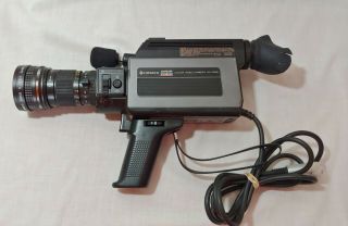 Hitachi Vk - C830 Color Video Camera Recorder 1983 Vintage Camcorder