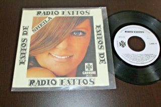 Sheila Sanson Y Dalila Sung In Spanish 1972 Mexico Radio Promo 7 " Ep Chanson
