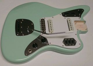 Fender Squier Jaguar Vintage Modified Loaded Guitar Body Seafoam Green Jag