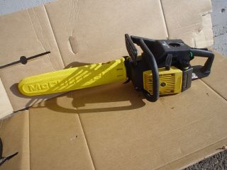 Vintage Mcculloch 610 Chainsaw