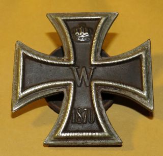 Rare German Prussia Iron Cross 1st Class 1870