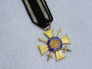 Wwi Imperial German Prussian Order Of The Crown Cross With Swords