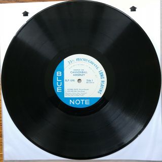 Cannonball Adderley - Somethin ' Else Blue Note LP 1595 47W Ear/P RVG 3