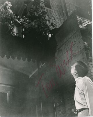 Tom Ewell - Vintage Glossy Signed Photo W/marilyn Monroe