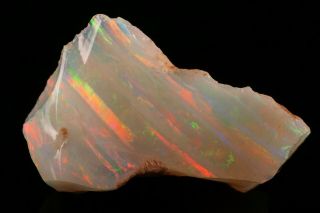 Unusual Fire Gem Precious Opal Coober Pedy,  Australia