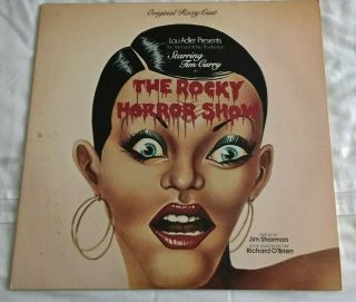 The Rocky Horror Show,  Tim Curry & Cast,  1974 Us Ode Label,  Ex,  Sleeve Ex.