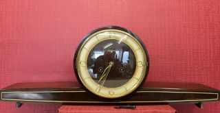 Antique Table Clock Mantel Clock German Clock Junghans