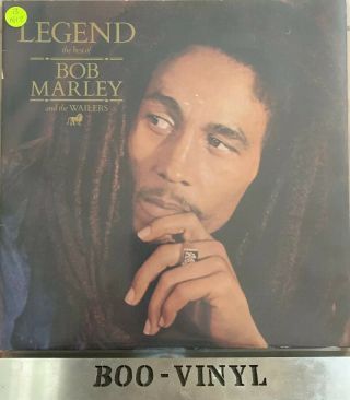Legend The Best Of Bob Marley And The Wailers Vinyl Island Records Vg,  Con