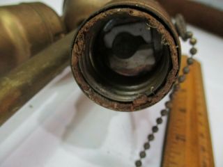 ANTIQUE DOUBLE PULL CHAIN SOCKET RESTORATION FEDERAL FAT BOY 4 3