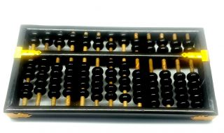 Fine Vtg Chinese Abacus People 