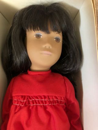 Vintage Sasha Brunette Red Dress Doll Girl 104 Nib