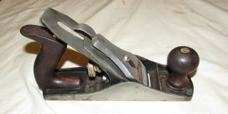 Stanley No 4 Smoothing Plane Old Woodworking Tool Plane