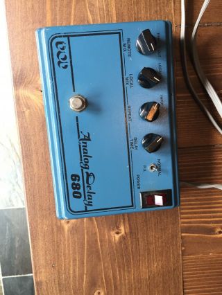 Vintage Dod Electronics Analog Delay 680 Guitar Effects Pedal - Usa