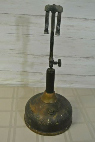 Vintage May 13 1919 Coleman Lamp Quick Lite 2 Mantle Gas Lantern 25.  5 " Base