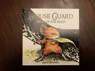 Mouse Guard Belly Of The Beast 1 1st Print Archaia Studio Press Nm Or Better