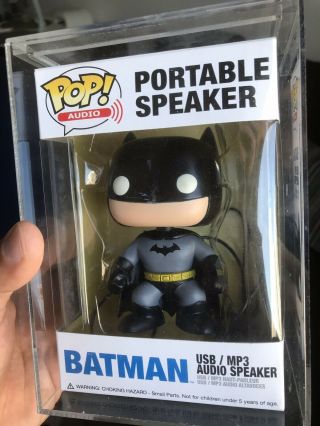 Funko Pop Batman Speaker Rare