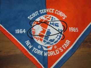 Vintage 1964 - 65 Boy Scout Service Corps York World 