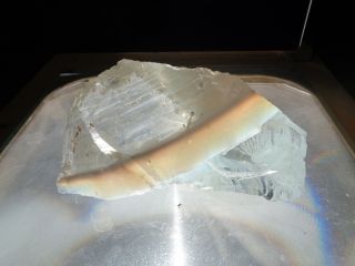 Andara Crystal Glass 500 Grams E3 Clear Swirl Monatomic