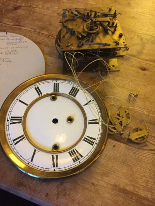 Gustav Becker Clock Parts