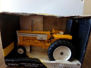Vintage Minneapolis Moline G - 750 Toy Tractor By Ertl