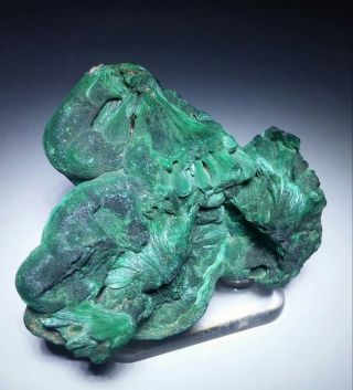 Old - Unique Form Green Malachite Crystal,  Mine Bisbee Arizona