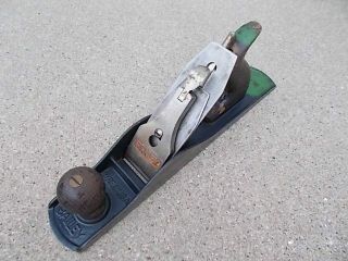 Vintage Stanley Bailey No.  5 Smooth Woodworking Plane Heavy Tool 14 " Long Usa