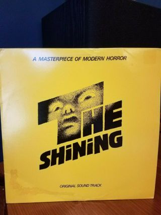 The Shining 1980 Soundtrack Vinyl Lp Rare Horror Kubrick Stephen King
