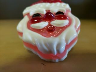 Night Light Acrylic SANTA FACE Plug In Vintage Made in USA by N.  E.  O. 3