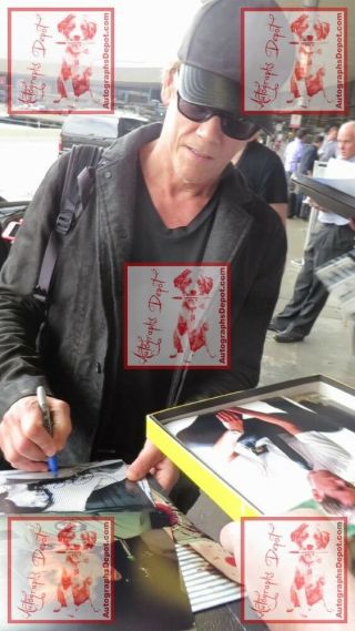 KEVIN BACON signed FRIDAY THE 13th rare promo photo - REAL EXACT PIC PROOF 2