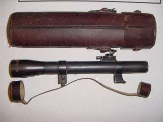 Ww1 Gewehr 98 Sniper Scope Voigtlander Braunschweig German/bavarian Mauser Rifle