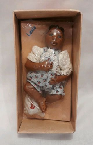 1999 Daddy’s Babies Lexie African American 5” Doll Figure Mib