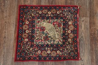 Pre - 1900 Collectible Square Antique Tree Of Life Kirman Area Rug Hand - made 2 ' x2 ' 3