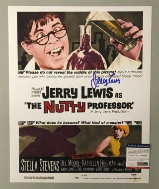 Jerry Lewis Signed 16x20 The Nutty Professor Photo Autographed Psa/dna Auto